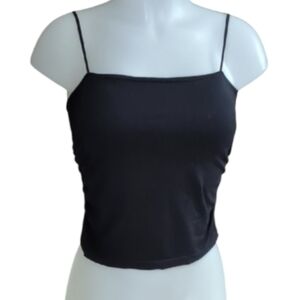 Size X's Black Spaghetti Strap Top